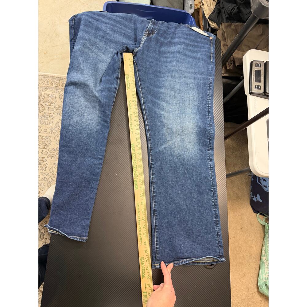 American Eagle Original Bootcut Jeans Dark Wash Size 46x32 - Picture 7 of 15